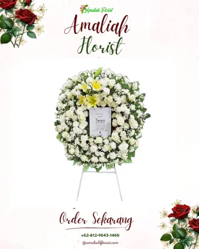 Krans Bunga Duka Cita jalupanggirang